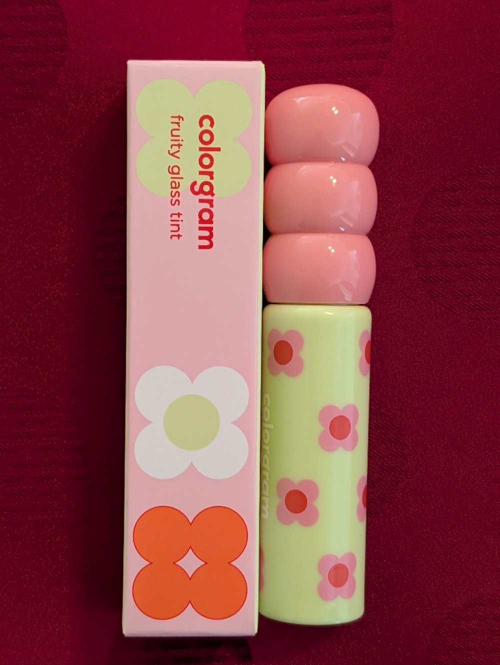2 Colorgram Fruity Glass Tint Lip Gloss Glowy Grapefruit Bundle Of 2 New In Box